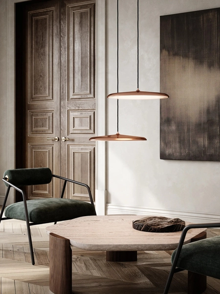 Klasyczna lampa wisząca Artist 83093030 DFTP LED 24W 3000K miedziana