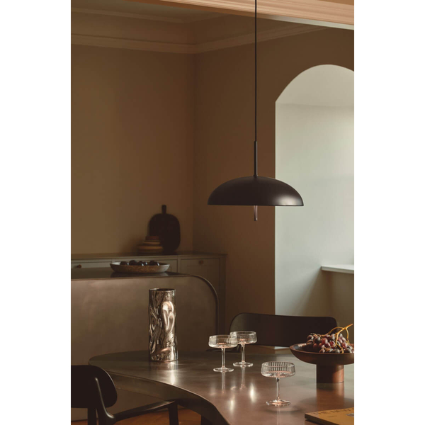Metalowa wisząca lampa Versale 2420013003 do salonu czarny