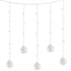 Świetlna girlanda do salonu Wish Balls 325143 LED 3W 2700K przezroczysta