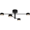 Metalowa lampa sufitowa Clyde 2412260103 LED 16W 2700K czarny