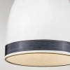Lampa wisząca nad stół Nash HK-NASH-P-HB do jadalni mosiądz biały