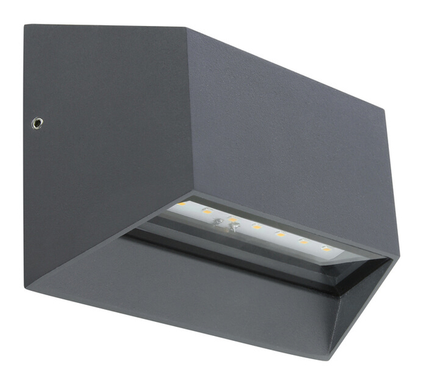 Lampa elewacyjna Honna 34175 do ogrodu LED 7W 3000K grafitowa