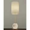 Nocna lampa tuba BRILLE LE42694 LED 13W złoty biały przezroczysty