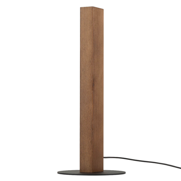 Podłużna nocna lampka Teo 1411 TK Lighting boho drewniana brązowa