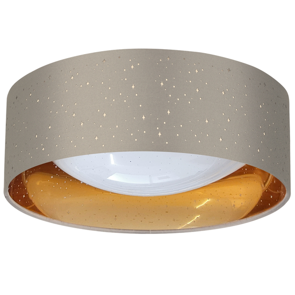 Lampa sufitowa glamour Tuluza 323224 Polux LED 18W 4000K biała złota