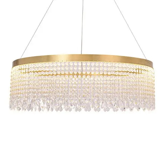 Glamour wisząca lampa Luvia CGLUVIA60 LED 37W 3000–6000K złoty