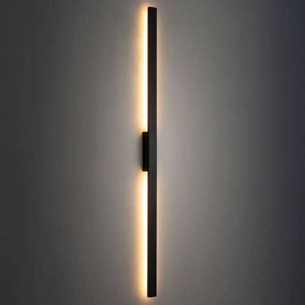 Ogrodowy kinkiet ścienny DEMI 11558 LED 24W 3000K IP54 czarny