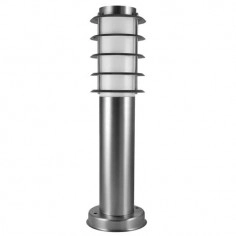 Metalowy słupek ogrodowy SERENA 204523 Polux IP44 outdoor srebrny