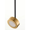 Lampa wisząca złota czarna BAR regulowana 1xGx53 reflektorek 41645