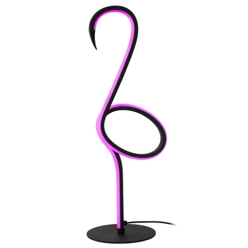 Stołowa lampka FLAMINGO 05545/06/99 LED 5,5W RGB z pilotem czarna