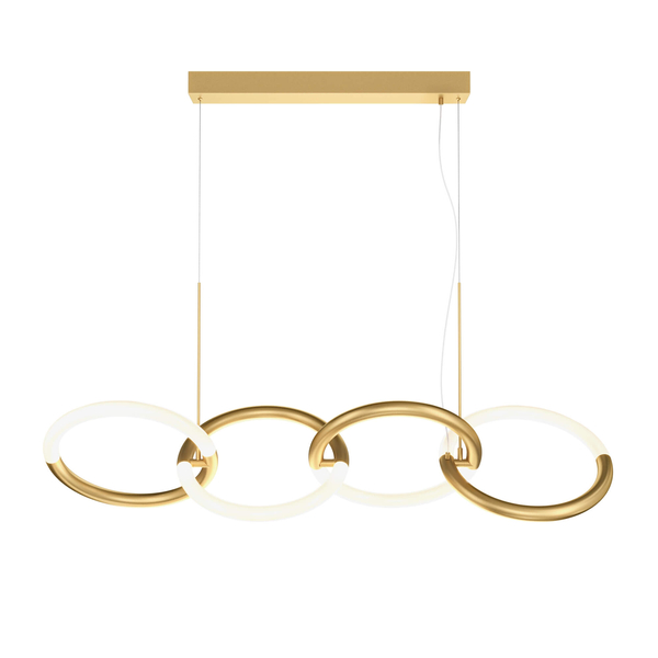 Ledowa lampa wisząca Node MOD165PL-L40G3K 40W 3000K pierścienie złote