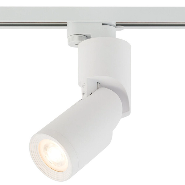Regulowana lampa do szynoprzewodów Profile Mike 7662 Nowodvorski tuba biała