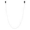 Lampa wisząca nowoczesna SNAKE MD1021-5 biała czarna metal PVC 72W 3000K 5M wąż ledowy
