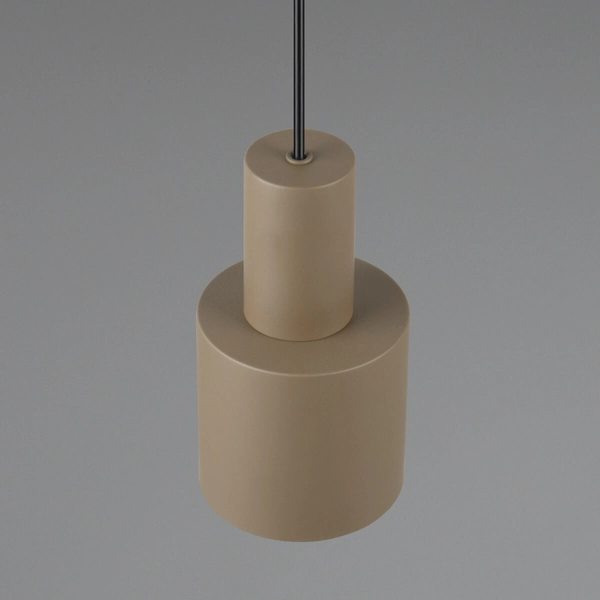 Lampa zwisająca ELIOR DL141319400 Trio regulowana wysokość szary