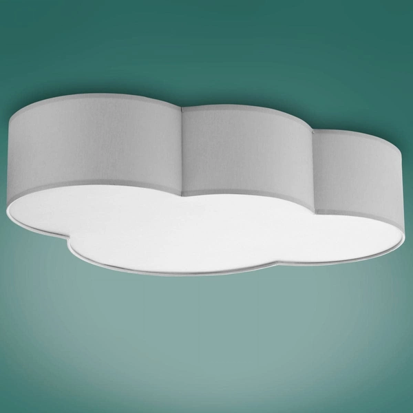 Lampa dziecięca sufitowa Cloud 1533 TK Lighting chmura z tkaniny biała