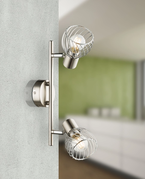 Sufitowa lampa z regulacją Texas 54809-2 satyna chrom