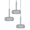 Potrójna wisząca lampa Otto 3 41399 dyski nad wyspę szara