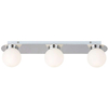 LAMPA sufitowa BECCA 2112 Rabalux łazienkowa OPRAWA szklane kule balls IP44 białe chrom