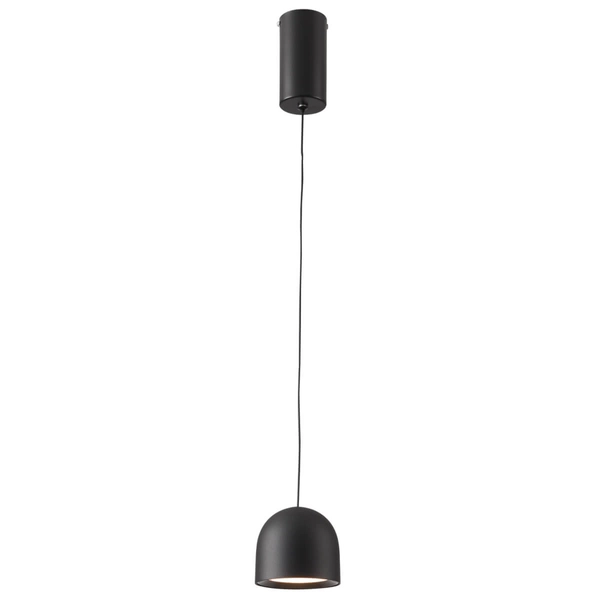 Wisząca lampa Petite XC5010-BM Step LED 12W 3000K nad wyspę czarna