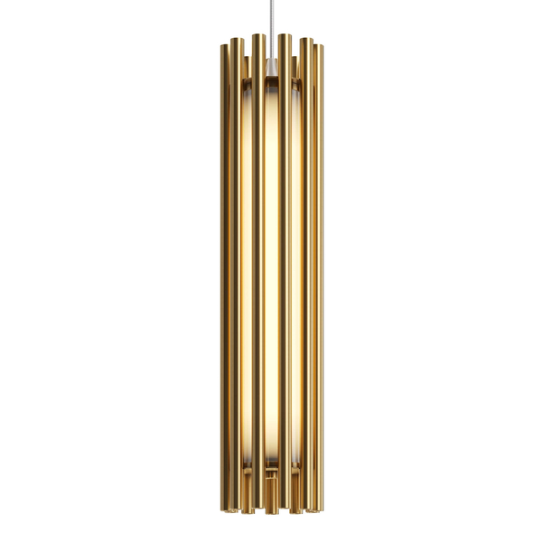 Lampa salonowa wisząca Sonata MOD410PL-L12BS3K LED 12W 3000K mosiądz
