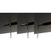 Liniowa lampa wisząca CGOFFICELIN120 LED 30W 4000K listwa czarna