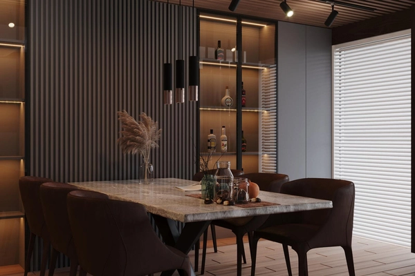 Modernistyczna LAMPA ścienna SL.0944 metalowa OPRAWA loftowy kinkiet tuba czarna miedź