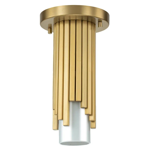 Plafon tuba do kuchni Marvela MARVELE-MP-AB-OPAL mosiądz