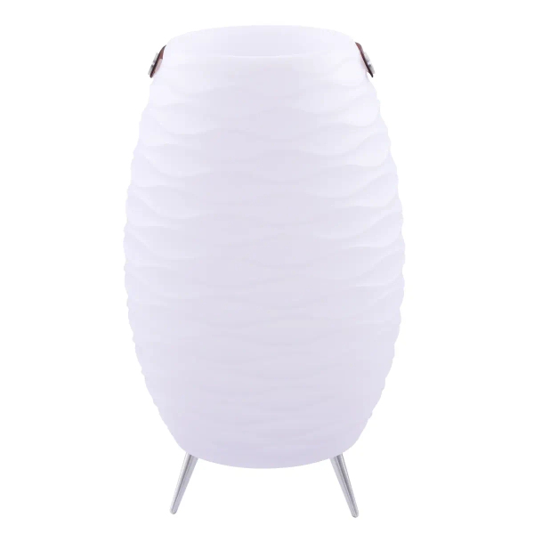 Lampa ogrodowa z głośnikiem Boombox AZ4665 Azzardo LED 5W 3000K IP44 biała
