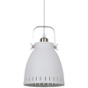 LAMPA wisząca FRANKLIN MD-HN8026M-WH+S.NICK Italux metalowa OPRAWA industrialny ZWIS loft biały