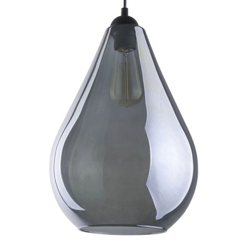 Zwisająca lampa Fuente 2326 TK Lighting kropla grafitowa czarna