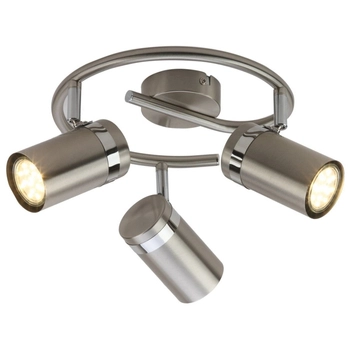 Lampa sufitowa Palmoni SPL-2024-3A Italux do jadalni nikiel chrom