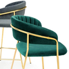 Designerskie krzesło Margo KH1201100129.61 King Home welur zielone