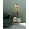 Loftowa lampa wisząca MEDINE 46413/01/65 Lucide szary przydymiony