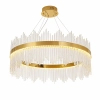 Żyrandol HESTIA złoty ST-4999-80 1xLED 45W 3000K kryształowy