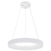 LAMPA wisząca GIULIA 5304-850RP-BK-3 Italux OPRAWA okrągła LED 50W 3000K pierścień ring czarna
