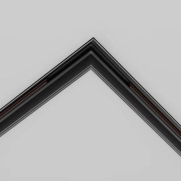 Kątowy łącznik do szyn magnetycznych Exility TRA034CL-42.12B czarny