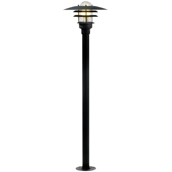Stojąca lampa zewnętrzna Lønstrup 71428003 IP44 retro czarny