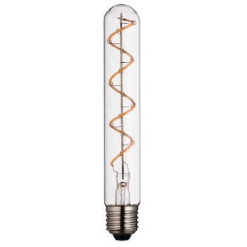 Podłużna żarówka rurka Spiral 107971 E27 LED 4W 2200K przezroczysta
