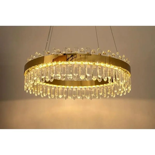Zwisająca lampa kryształowa AMIRA MSE1501100409 Moosee LED 29W 3000K złota