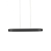 Lampa wisząca opuszczana góra-dół Q-STRETTO czarna 2688-18 2x76W 2200-5000K CCT