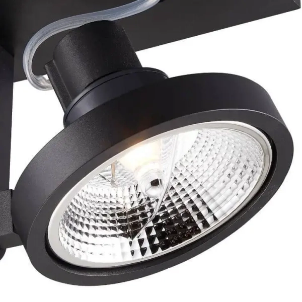Lampa sufitowa Master ACGU10-181-N Zumaline spot reflektor czarny