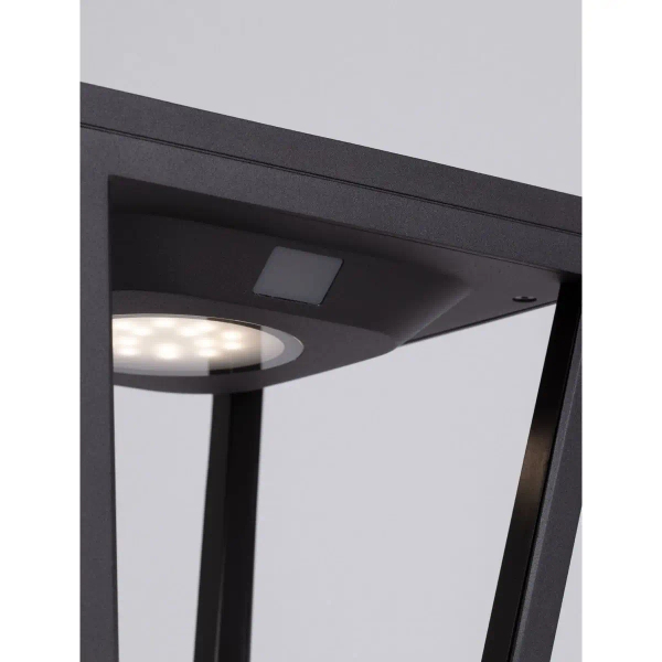 Lampa ścienna z czujnikiem ruchu CANDELA LE75178 LED 2W 3000K IP54 antracyt