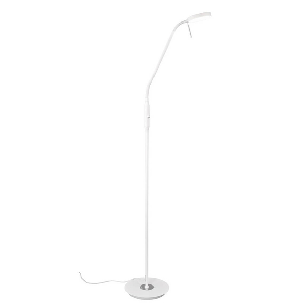 Podłogowa lampa NEMIO DL131423310 LED 12W 2300-4000K regulowana biały