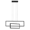 Prostokątna lampa wisząca ANZELIO LE45474 LED 47W 3200K czarna