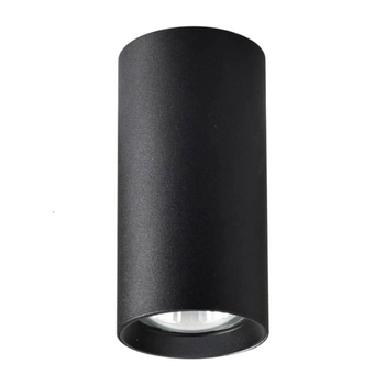 Sufitowa lampa tuba Manacor LP-232/1D - 170 czarne na przedpokój czarny