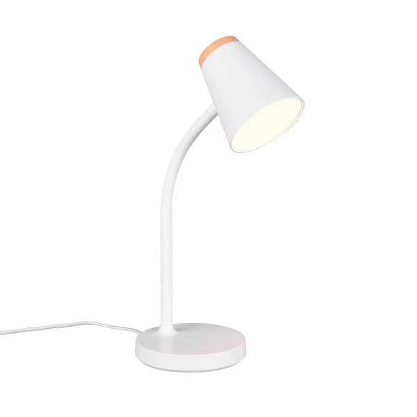 Regulowana lampka biurkowa PONGO R55831101 LED 4,5W 3000K biały