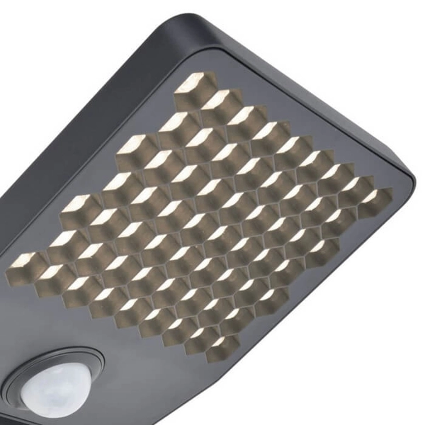 Elewacyjna lampa czujnik PIR ATLANTIS 7801604118 LED 24W 4000K IP54 szara