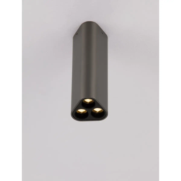 Metalowa lampa sufitowa PARENZO LE45523 LED 6W 3000K srebrna