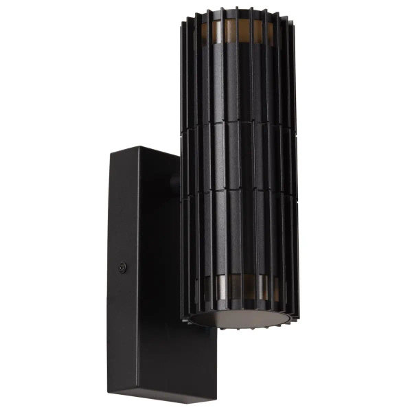 Ogrodowa lampa ścienna Timbala 11840/02/30 cylindryczna IP44 czarny