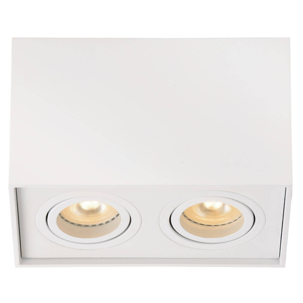Kwadratowa lampa sufitowa TUBE 22953/02/31 Lucide downlight biała